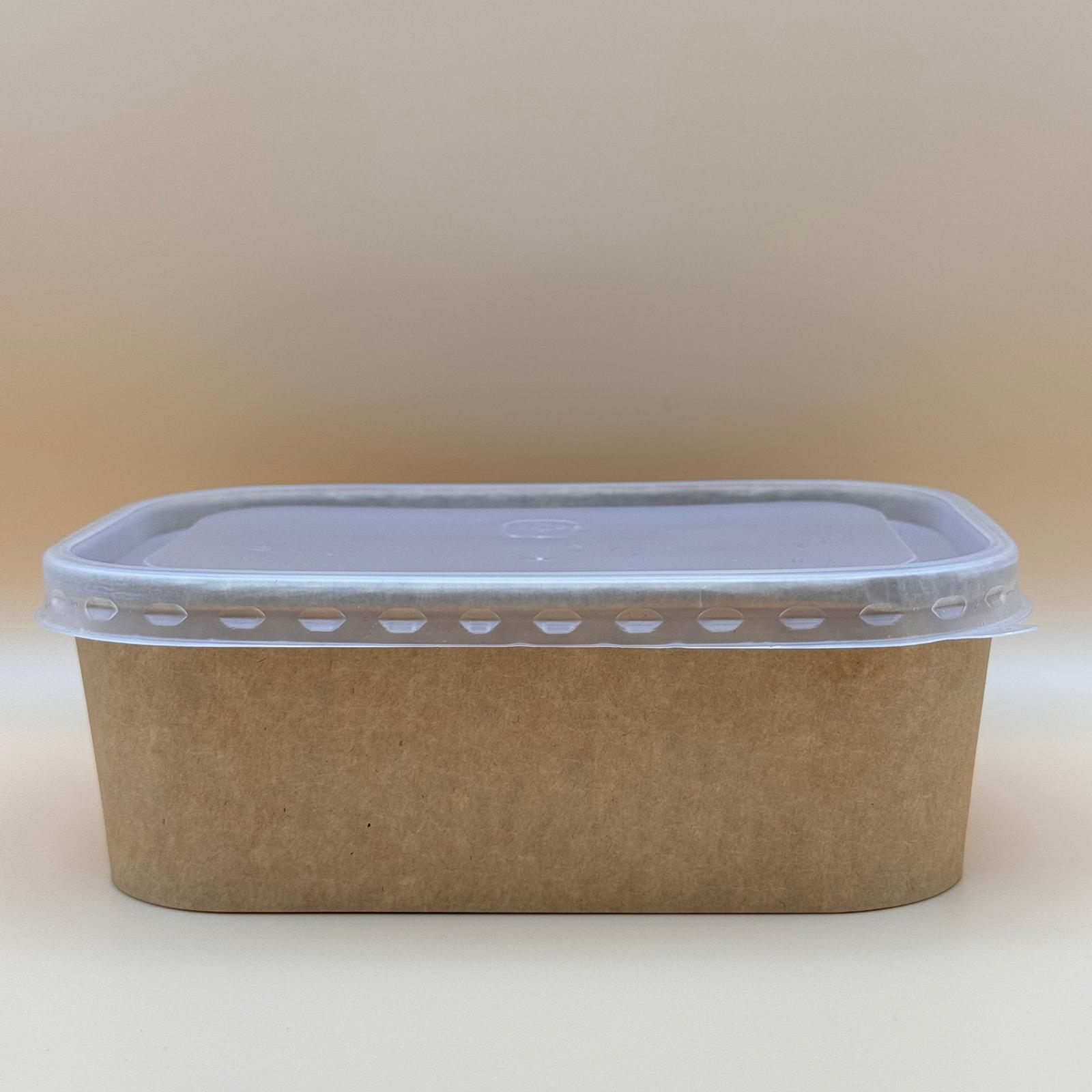 Rectangle Kraft Containers