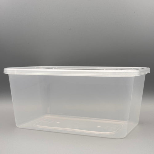 1000ml Heavy Duty Microwave Container + Lids