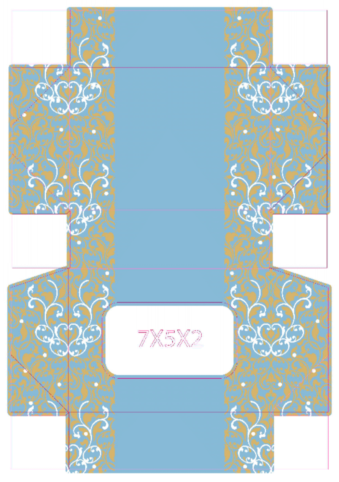 7X5X2 Sweet Box