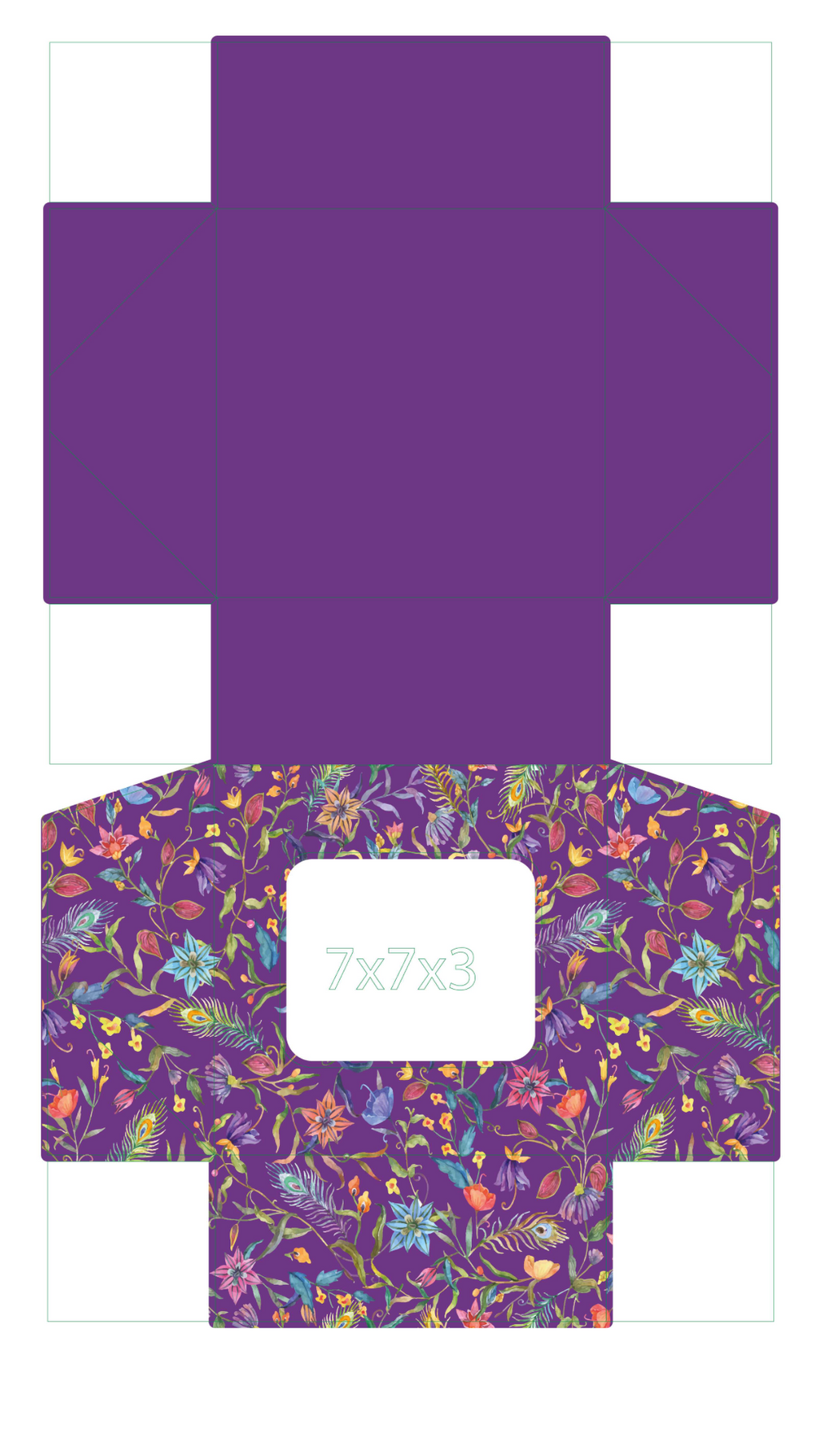 7X7X3 Sweet Box