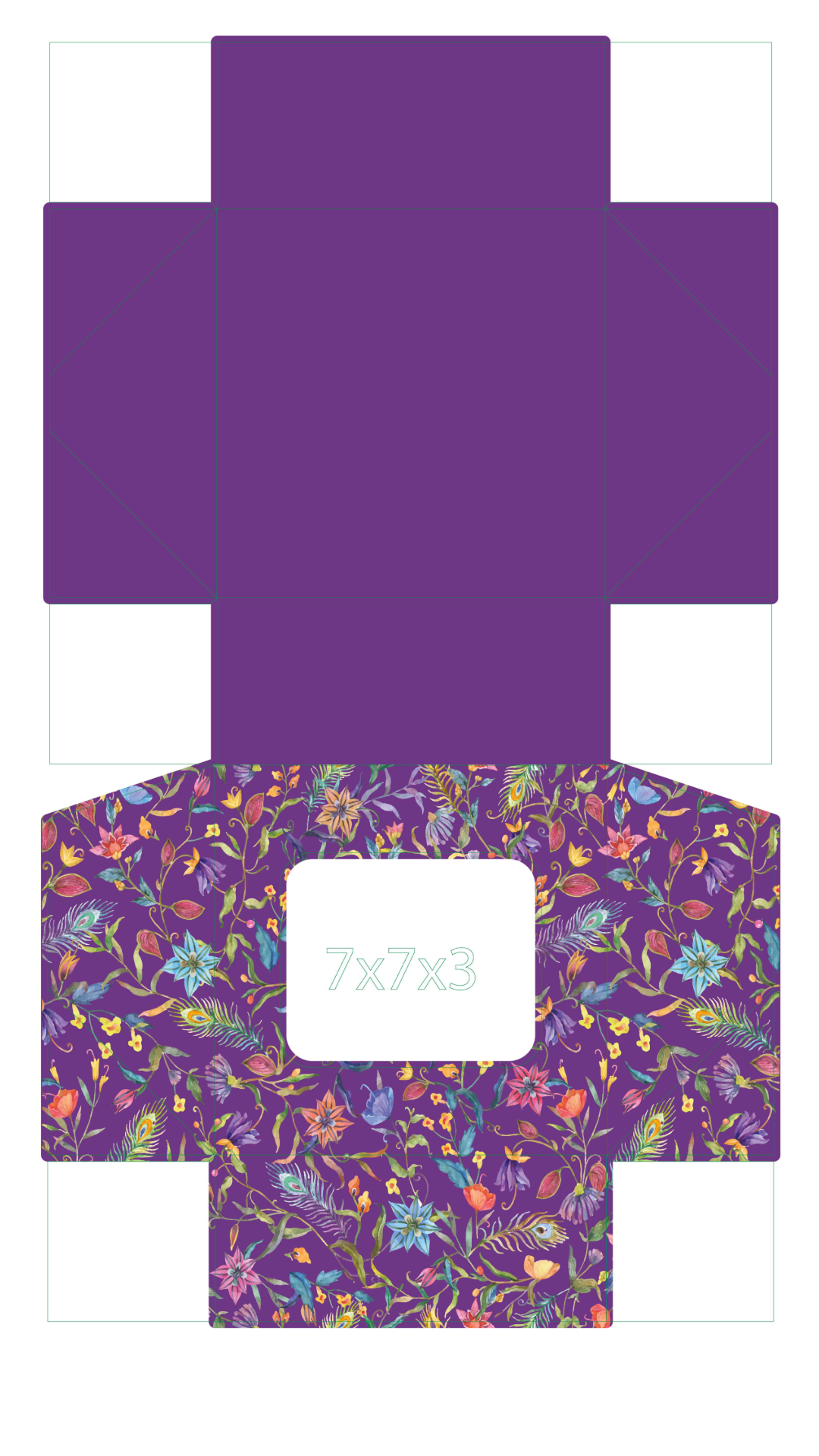 7X7X3 Sweet Box