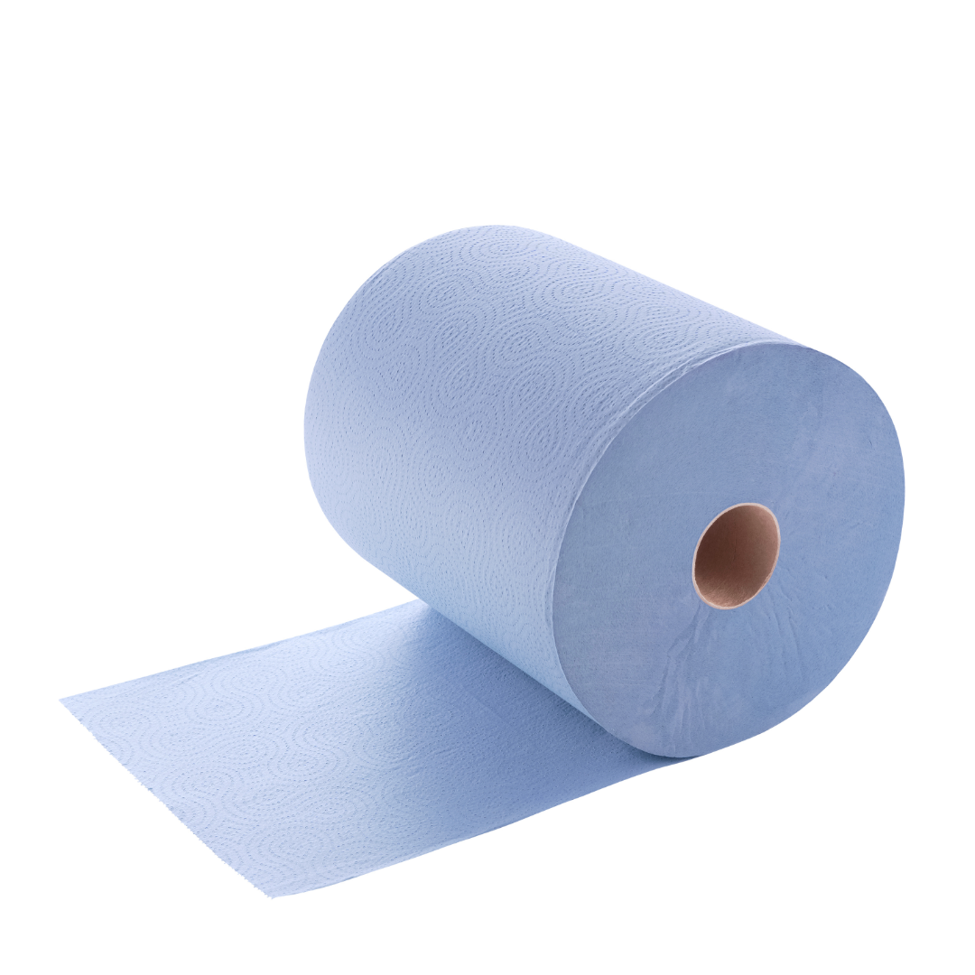 Blue Centerfeed Roll